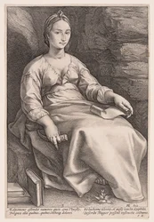 Melpomene, la musa della tragedia, da Le nove muse