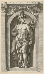 Mercurio, foglio 8 della serie "Otto divinità antiche"