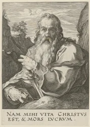Paolo, foglio 14 della serie "Cristo, i dodici apostoli e Paolo"