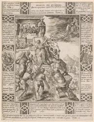 Regnum Dei quaerere, foglio 4 della serie "Allegorie della fede cristiana"