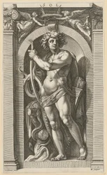 Sol, tavola 5 della serie "Otto divinità antiche"