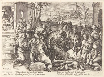 San Paolo morso dalla vipera