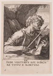 San Tommaso, da Cristo, gli Apostoli e San Paolo con il Credo