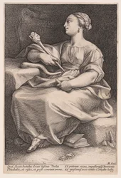 Thalia, la musa della commedia, da Le nove muse