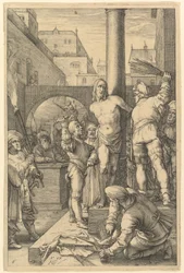 La flagellazione, da «La Passione di Cristo»