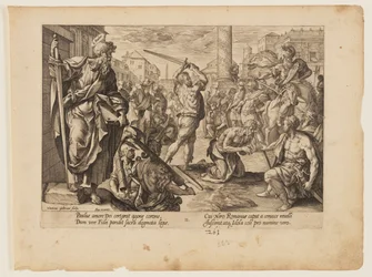 Il martirio di San Paolo, da Il martirio di Cristo e degli Apostoli