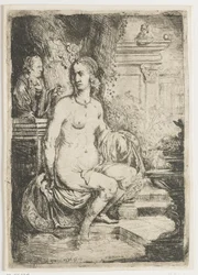 Betsabea riceve la lettera di Davide