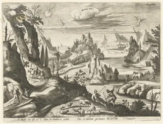 Paesaggio con la caduta di Icaro