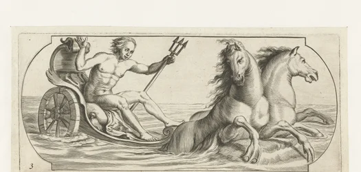 Nettuno su un carro
