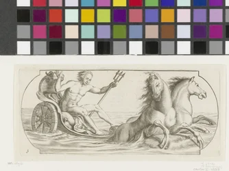 Nettuno su un carro da guerra