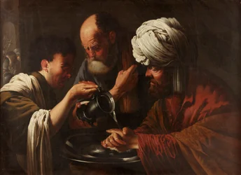 Pilato si lava le mani, c.1615-1628