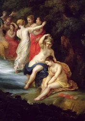 Diana e Atteone (dettaglio)