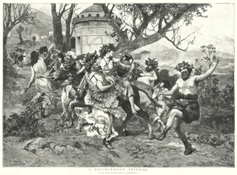 Una festa bacchica