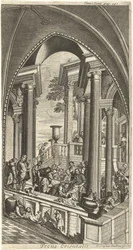 Dipinti lato est, Abbazia di San Michele, Anversa