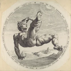 Icaro, da I Quattro Disgraziati, 1588