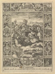 Punitio Malorum, da Allegorie della fede cristiana, da Allegorie cristiane e profane