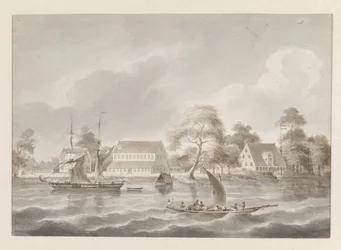 Pianta Jagtlust sul fiume Suriname