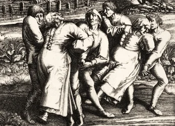 Peste danzante, Strasburgo, Alsazia, 1518