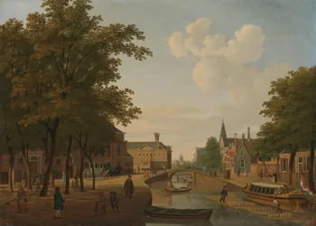 Veduta del Houtmarkt, Amsterdam