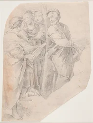 Studio dopo "Il Parnaso" di Raffaello