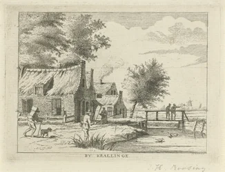 Veduta presso Kralingen (serie: Paesaggi nella regione di Schieland)