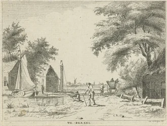 Veduta di un fiume