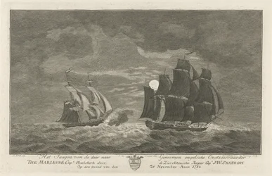 Sextroh caccia la Marianne, 1782