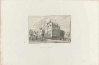 Vista del Museo Boijmans a Rotterdam, 1854