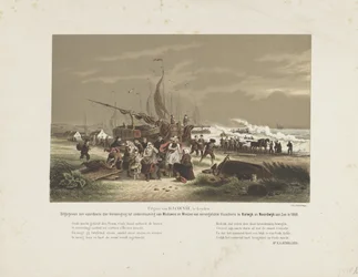 Paesaggio marino con donne di pescatori in lutto, 1868