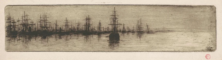 Grandi navi in un porto