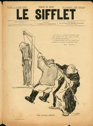 Le Sifflet, numero 27, Satirico in B & N