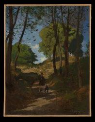 Abeti a Les Trembleaux, presso Marlotte