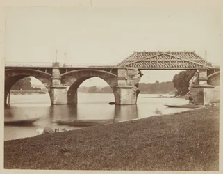 Le Pont de Saint Cloud dopo la guerra franco-prussiana