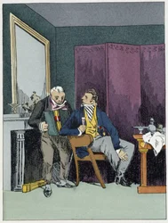 Capo Divisione - in "Administrative morals" di Henri Monnier