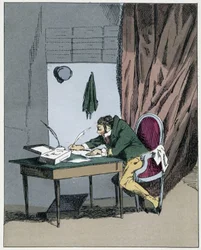 Supernumerario - in "Costumi amministrativi" di Henri Monnier
