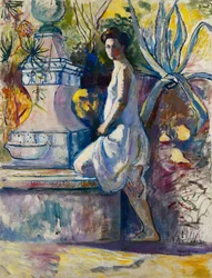 Jeanne alla fontana, Villa Demiere