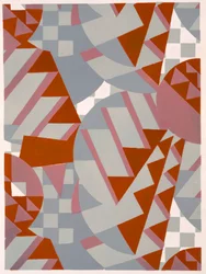 Composizione di Stephany, un disegno per carta da parati da 