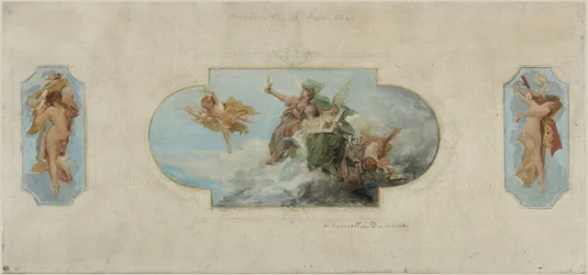 Bozzetto per il municipio di Asnières: Allegoria delle Arti (soffitto della Salle des fêtes), tra il 1900 e il 1903