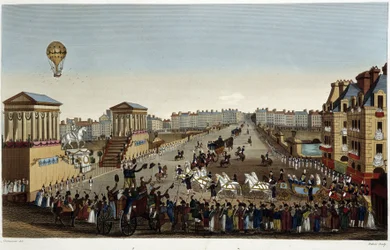 Ingresso di Sua Maestà Luigi XVIII a Parigi