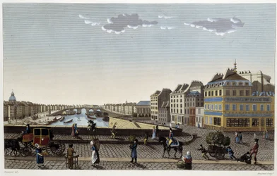 Parigi, il ponte Notre-Dame - in “Vues de Paris”