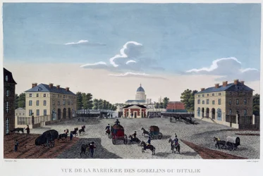 Veduta della Barriera des Gobelins ou d