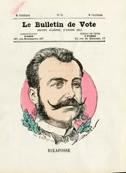 Ballot 2a serie, Satirico a colori: Delafosse - Illustrazione di Henri Demare