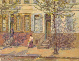 Scena di strada, 1912