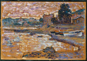 Barche arenate a Lavandou, 1908-09