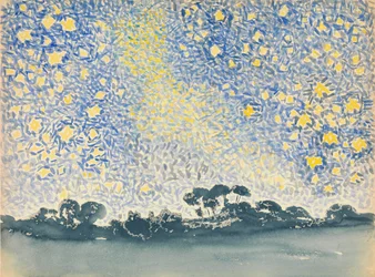 Paesaggio con stelle, ca. 1905-1908