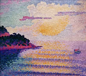 Tramonto sul mare