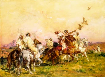 La festa della caccia con il falcone