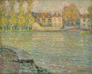 Case sul fiume al tramonto, Moret