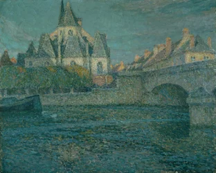 La chiesa di Nemours, Francia