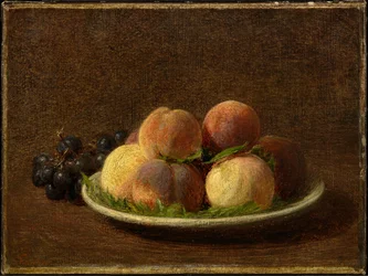 Pesche e uva
